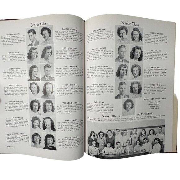 Vintage 1948 Humboldt High School Yearbook St. Paul Minnesota HC Memorabilia VTG - Picture 8 of 16